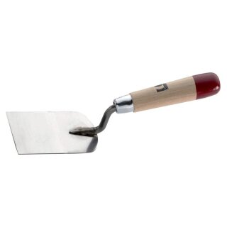 Gipserspachtel 100mm Edelstahl rostfrei mit Holzgriff