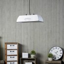 Brilliant Pendelleuchte Farm Life Weiß 2-flammig max. 2 x 40W E27 ohne Leuchtmittel kürzbar