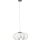 Brilliant Pendelleuchte Ancolie Weiß rund Ø50cm max. 60W E27 ohne Leuchtmittel kürzbar