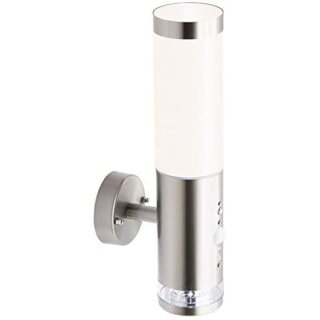 Brilliant LED Außenwandleuchte Bole IP44 12 x 0,07W + max. 60W E27 ohne Leuchtmittel Bewegungsmelder