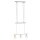 Brilliant Pendelleuchte Mona Eisen/Chrom Alabaster Glas max. 3 x 40W E14 ohne Leuchtmittel verstellbar