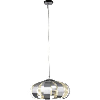 Brilliant Pendelleuchte Ancolie Aluminium rund Ø50cm max. 60W E14 ohn