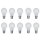10 x Glühbirne B22d 75W MATT B22 Glühlampe Glühbirnen Glühlampen 75 Watt