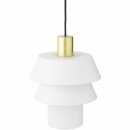 Brilliant Pendelleuchte Göteborg Weiß max. 2 x 15W E27 ohne Leuchtmittel kürzbar
