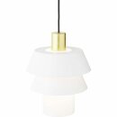 Brilliant Pendelleuchte Göteborg Weiß max. 2 x 15W E27 ohne Leuchtmittel kürzbar