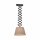 Näve Scheren Pendelleuchte Adrienne Anthrazit/Natur Ø30cm max. 40W E27 ohne Leuchtmittel verstellbar