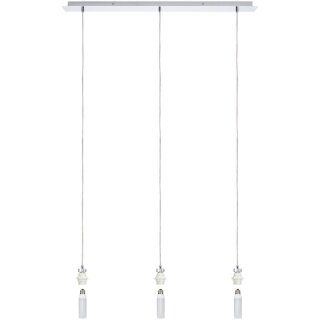 Paulmann Pendelleuchte Basic 2Easy Living Chrom 3 x 11W E27 1488lm warmweiß 2700K Sparlampe