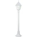 Brilliant Außenleuchte Standleuchte Newport Weiß IP23 max. 60W E27 ohne Leuchtmittel
