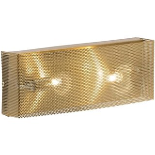 Brilliant Wandleuchte Meshel Gold max. 2 x 28W G9 ohne Leuchtmittel