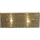 Brilliant Wandleuchte Meshel Gold max. 2 x 28W G9 ohne Leuchtmittel