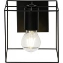 Brilliant Wandleuchte Vidia Schwarz IP20 max. 60W E27 ohne Leuchtmittel