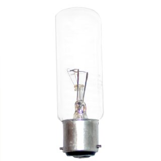 Röhre Glühbirne 60W B22d klar T30x95 Glühlampe 60 Watt...