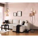 Näve Pendelleuchte Boho Beige/Braun Metall/Textil 5-flammig max. 5 x 40W E14 ohne Leuchtmittel kürzbar