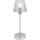 Brilliant Tischleuchte Alhambra Chrom/Transparent Metall/Glas Berührungsschalter IP20 max. 40W E14 ohne Leuchtmittel Touchdimmer
