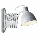 Brilliant Wandleuchte Sandra Beton grau max. 40W E14 ohne...