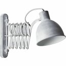 Brilliant Wandleuchte Sandra Beton grau max. 40W E14 ohne Leuchtmittel