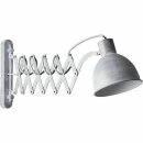 Brilliant Wandleuchte Sandra Beton grau max. 40W E14 ohne Leuchtmittel