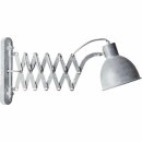 Brilliant Wandleuchte Sandra Beton grau max. 40W E14 ohne Leuchtmittel