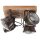 Brilliant Deckenleuchte Spotplatte Carmen Holz 4-flammig max. 4 x 5W GU10 ohne Leuchtmittel