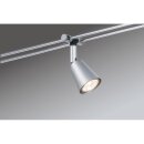 Paulmann Stromschienensystem Rail System Lille Chrom matt 4 x 35W GU4 1400lm warmweiß 2900K Halogen schwenkbar