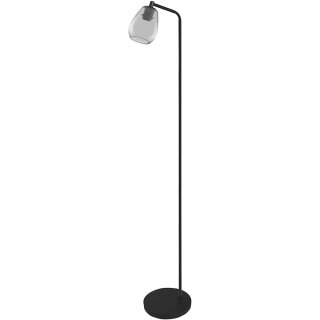 Ledvance Stehleuchte Vintage Edition 1906 Cone schwarz rauchgrau 149cm max. 60W E27 ohne Leuchtmittel