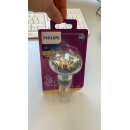 Philips LED Filament Leuchtmittel Reflektor R63 3,2W = 28W E27 klar 330lm warmweiß 2700K flood 120°