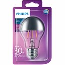 Philips LED Filament Leuchtmittel Birne 3,5W = 30W E27 Kopfspiegel Silber 370lm warmweiß 2700K