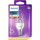 Philips LED Leuchtmittel Kerzenform 4W = 25W E14 klar...