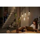 Philips LED Filament Leuchtmittel Birnenform 2,3W = 15W E27 Rauchglas smoky 136lm warmweiß 2700K