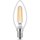 Philips LED Filament Leuchtmittel Kerzenform 6,5W = 60W E14 klar 806lm warmweiß 2700K