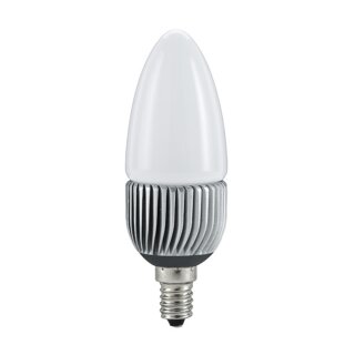 Paulman Power LED Leuchtmittel Kerzenform 3W E14 matt 82lm warmweiß 3000K