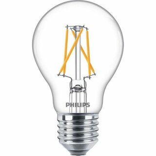 Philips LED Leuchtmittel Birnenform SceneSwitch 7,5W = 60W E27 klar 806lm warmweiß 3-Stufen dimmbar