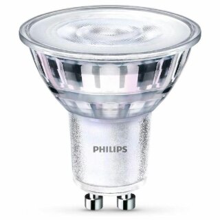 Philips LED Leuchtmittel Glas Reflektor 3,8W = 50W GU10 350lm WarmGlow 2200-2700K 36° DIMMBAR