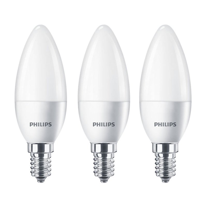 10 x LED Philips Leuchtmittel E14 Fassung Warm Weiss 250Lumen 2700Kelvin A 3W 