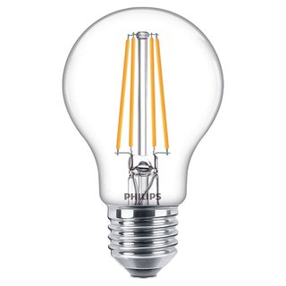 Philips LED Filament Leuchtmittel Birnenform 7W = 60W E27 klar 806lm warmweiß 2700K