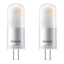 2 x Philips LED Leuchtmittel Stiftsockel 2,5W = 28W G4...