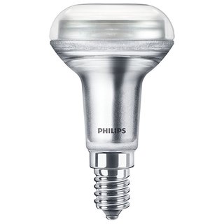 Philips LED Leuchtmittel Glas Reflektor R50 2,8W = 40W E14 klar 210lm warmweiß 2700K flood 36°