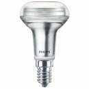 Philips LED Leuchtmittel Glas Reflektor R50 2,8W = 40W E14 klar 210lm warmweiß 2700K flood 36°