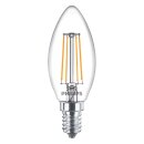 Philips LED Filament Leuchtmittel Kerze 4,3W = 40W E14...