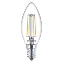 Philips LED Filament Leuchtmittel Kerze 4,3W = 40W E14...