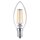 Philips LED Filament Leuchtmittel Kerze 4,3W = 40W E14 klar 470lm warmweiß 2700K