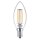 Philips LED Filament Leuchtmittel Kerze 4,3W = 40W E14 klar 470lm warmweiß 2700K