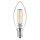 Philips LED Filament Leuchtmittel Kerze 4,3W = 40W E14 klar 470lm warmweiß 2700K