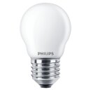 Philips LED Leuchtmittel Tropfen 4,3W = 40W E27 matt 470lm warmweiß 2700K