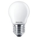 Philips LED Leuchtmittel Tropfen 4,3W = 40W E27 matt...