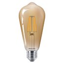 Philips LED Filament Leuchtmittel Edison 4W = 35W E27 gold gelüstert 400lm extra warmweiß 2500K