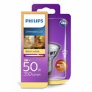 Philips LED Leuchtmittel Glas Reflektor 3,8W = 50W GU10 345lm WarmGlow 2200K-2700K Ra>90 DIMMBAR