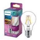 Philips LED Filament Birnenform A60 7,5W = 60W E27 klar warm 2200/2500/2700K SceneSwitch Schalter DIMMBAR