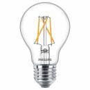 Philips LED Filament Birnenform A60 7,5W = 60W E27 klar warm 2200/2500/2700K SceneSwitch Schalter DIMMBAR