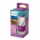 Philips LED Filament Birnenform A60 7,5W = 60W E27 klar warm 2200/2500/2700K SceneSwitch Schalter DIMMBAR